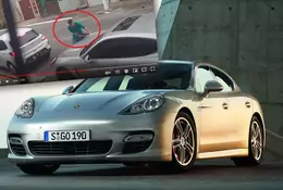 Ukradł dwa elementy Porsche w 15 sekund. Nie potrzebował nawet narzędzi [WIDEO]