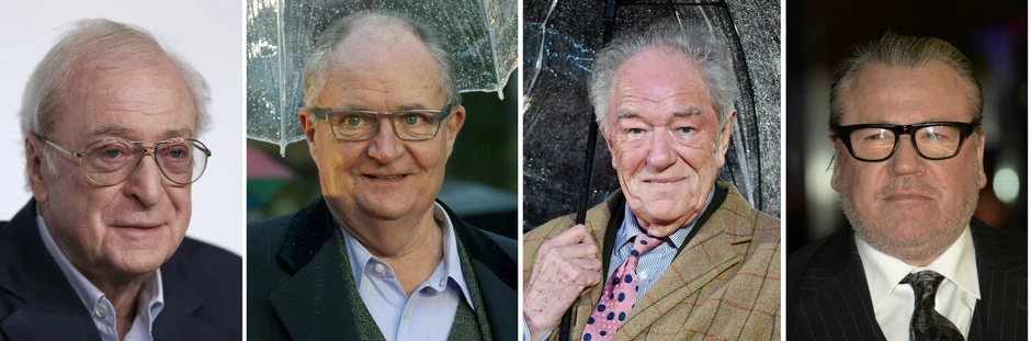 Majkl Kejn, Džim Brodbent, Majkl Gambon i Rej Vinston