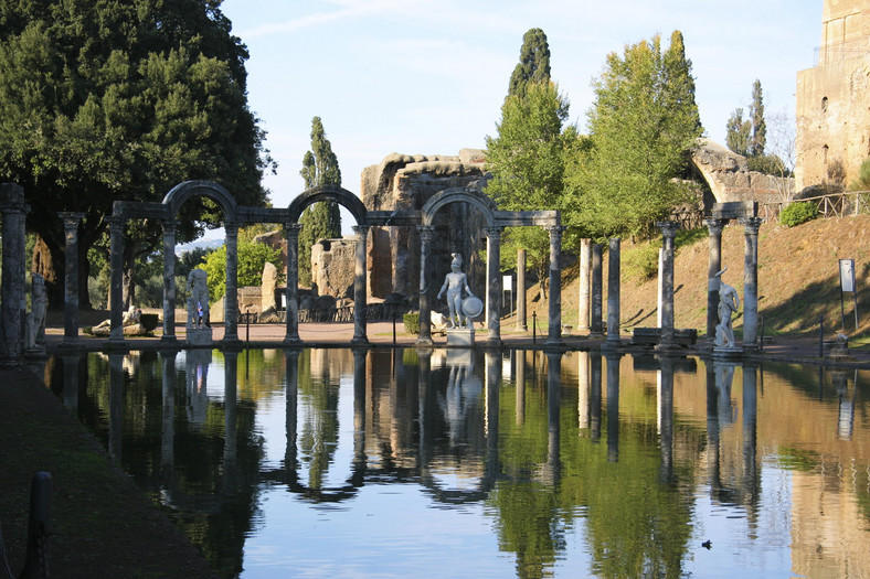 Tivoli - Villa Adriana - najpiękniejsze regiony Włoch