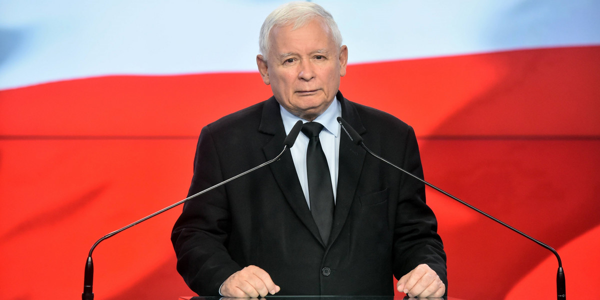 Jarosław Kaczyński chce odszkodowania od Niemców za obie wojny światowe. 