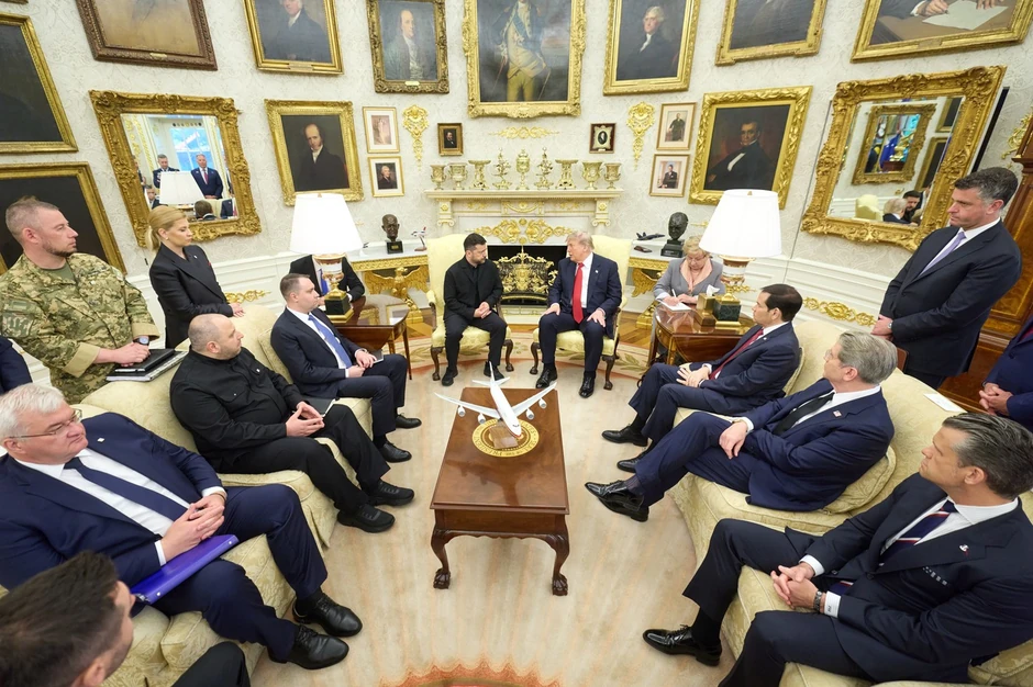 Volodimir Zelenski i Donald Tramp u Vašingtonu 28. jula