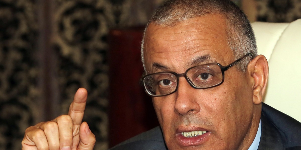 Porwany premier Libii Ali Zeidan