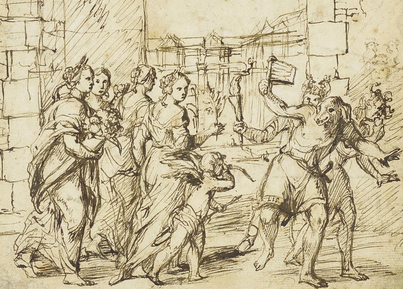 Święto Luperkaliów w Rzymie ok. 1578–1610
