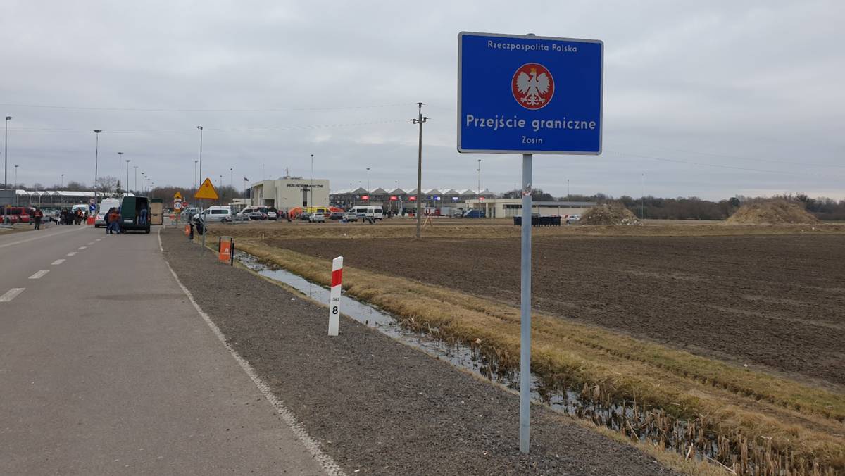 Polsko-ukraińskie przejście graniczne w Zosinie