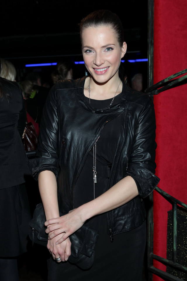 Anna Dereszowska na premierze "Drugiego rozdziału" w Teatrze Capitol