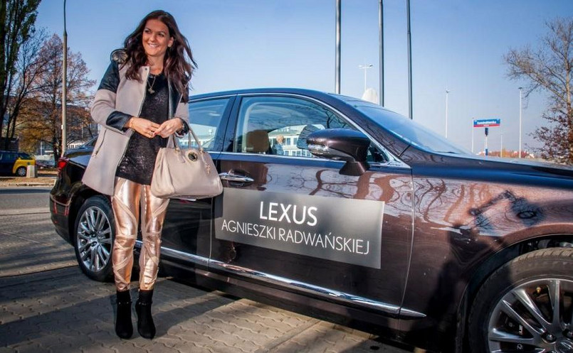 Sponsorem Agnieszki Radwańskiej jest Lexus