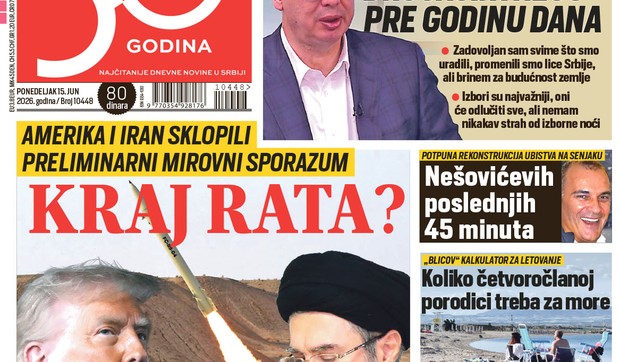 Naslovna Blic