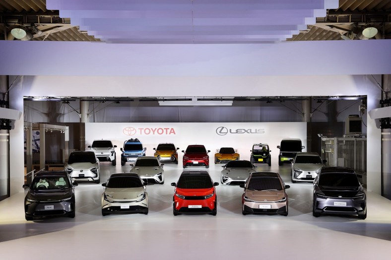 Toyota BEV line-up