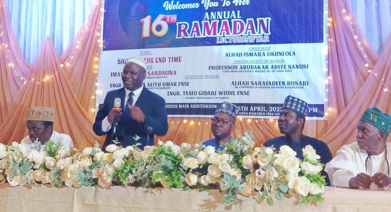 NJI Chief Imam urges Muslims to be conscious of end time signs.