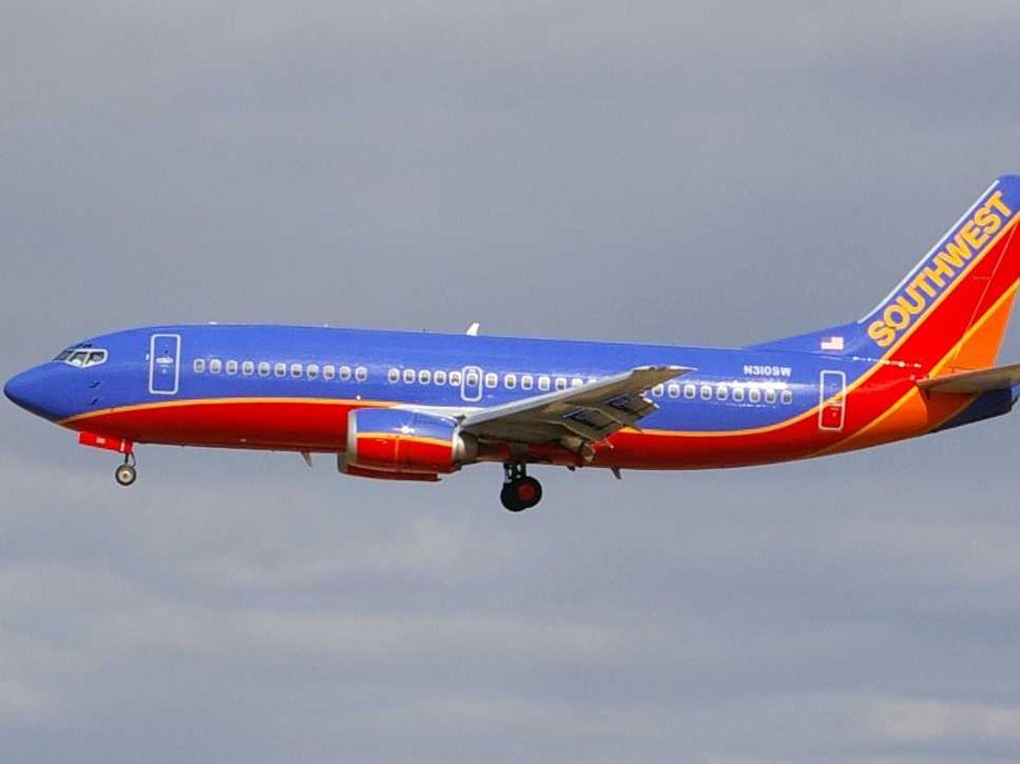 Southwest Airlines Boeing 737.