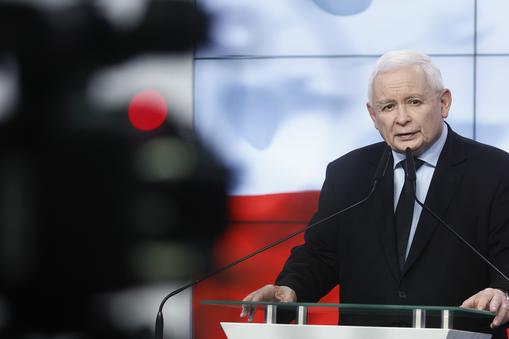 Prezes PiS Jarosław Kaczyński