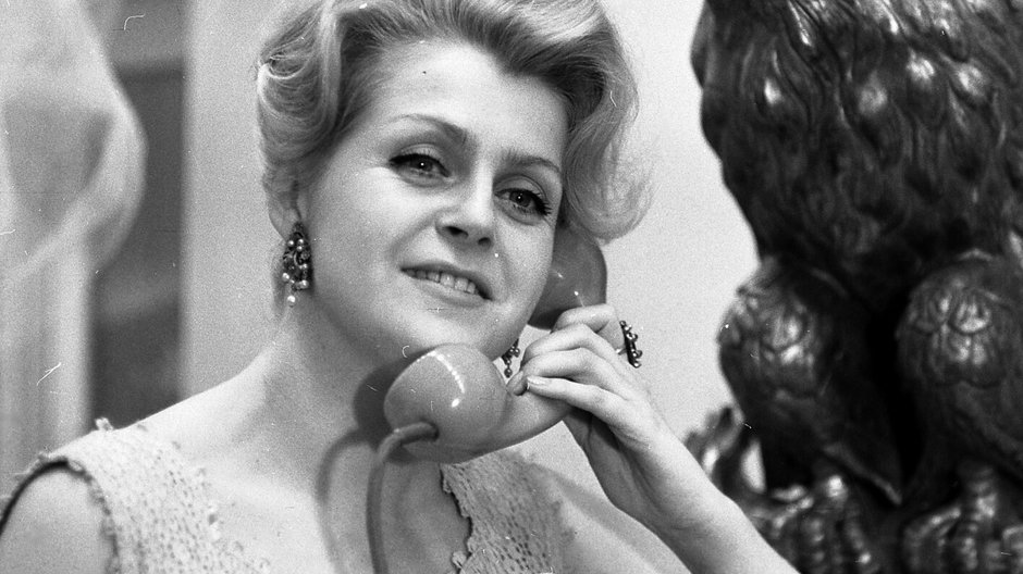 Małgorzata Lorentowicz w filmie "Bariera" Jerzego Skolimowskiego, 1966 r.