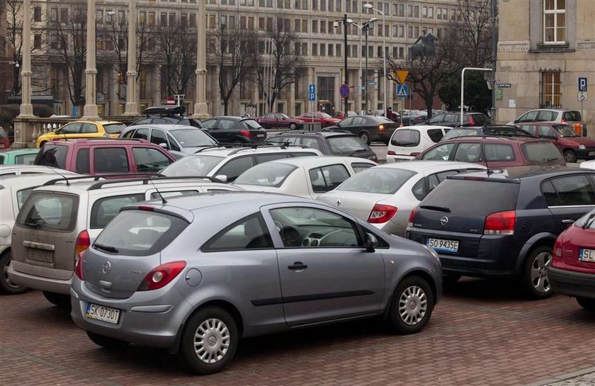 katowice, parking podziemny, plac chrobrego