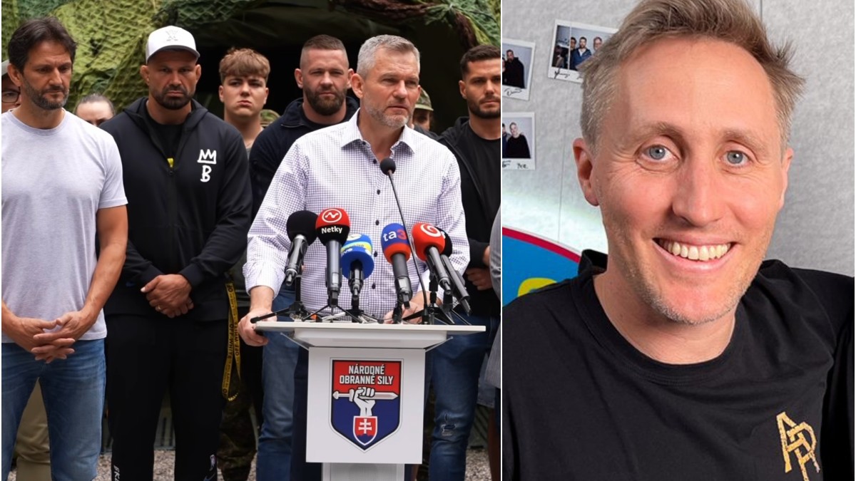 Robert Kaliňák, Attila Végh, Peter Pellegrini a Matej Sajfa Cifra.