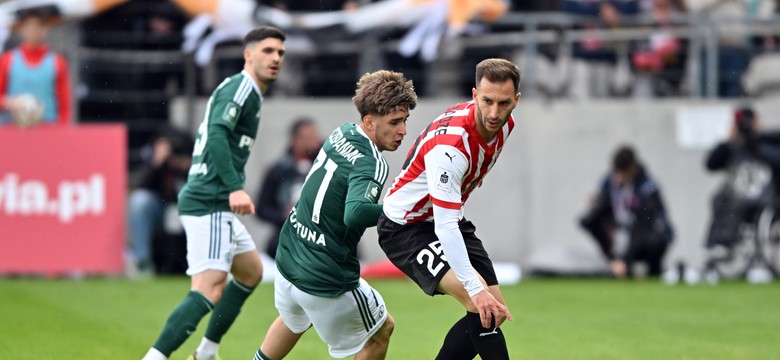 Legia tragedia. Trzy stracone gole, to najniższy wymiar kary w meczu z Cracovią