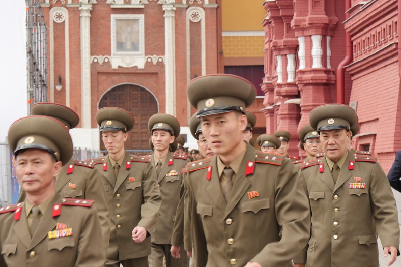 North,Korean,Soldiers.,North,Korea,Big,Armed,Force,And,Pyongyang