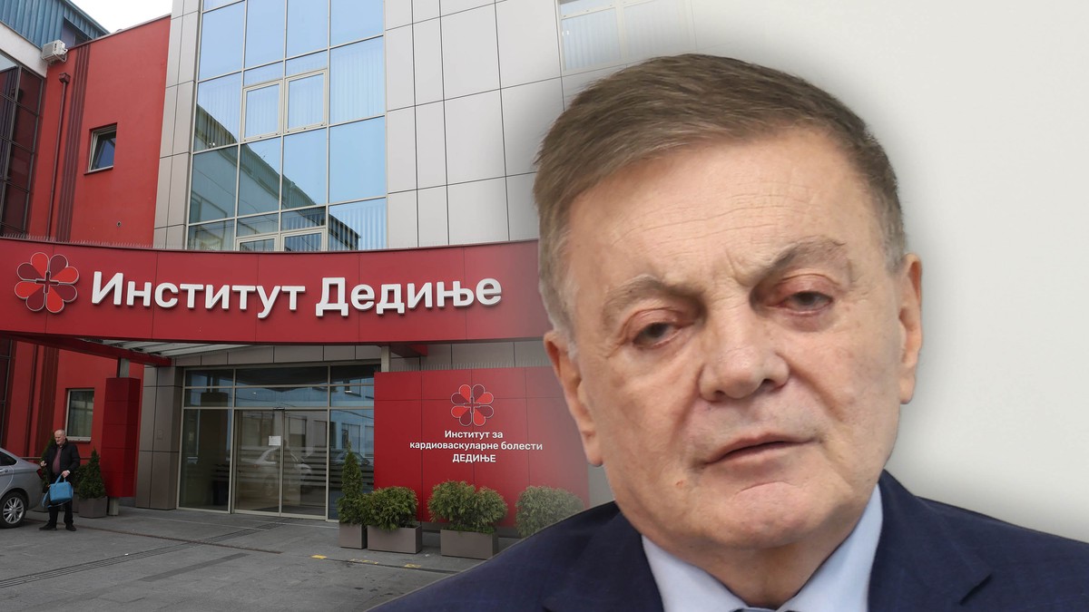 Prof. dr Milovan Bojić, direktor Instituta "Dedinje"