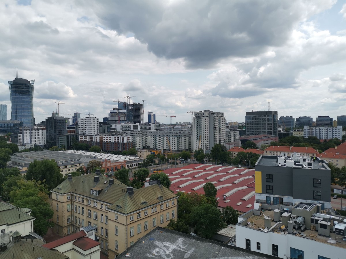 Wieżowce Warszawa.