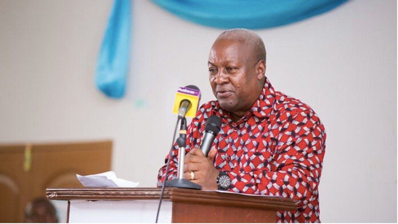 NDC presidential candidate, John Dramani Mahama