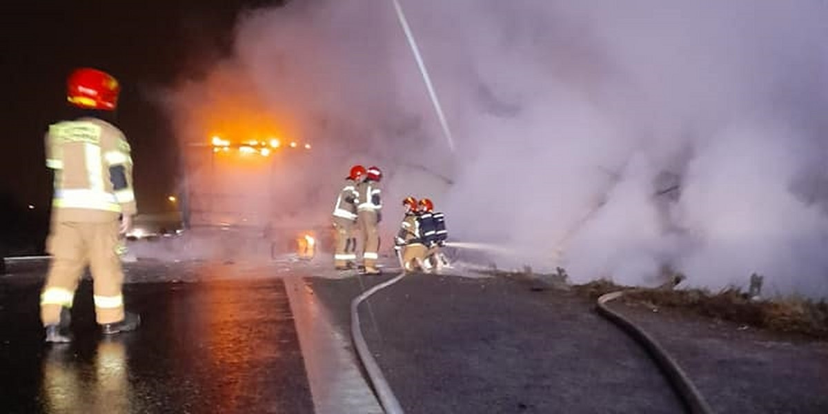 Tragiczny wypadek na autostradzie A4 pod Zabrzem.