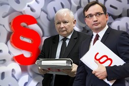 Kaczyński i Ziobro psują prawo