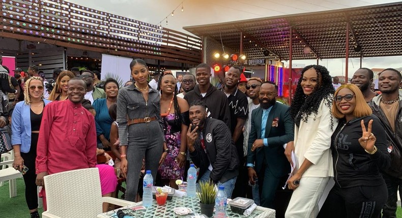 A cross section of Nigerian influencers at the Pulse Influencer Awards [Pulse]