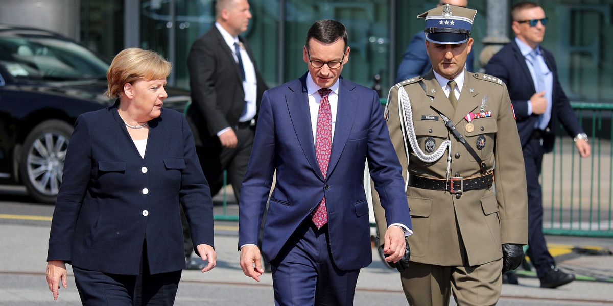 Premier podczas przemówienia na Westerplatte wrócił do szeroko komentowanego pomysłu reparacji wojennych. 