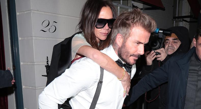 Victoria and David Beckham.Ricky Vigil M/Justin E Palmer/Getty Images
