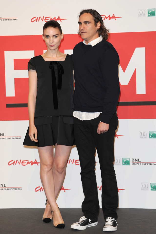Te gwiazdy ukrywały ciążę: Rooney Mara i Joaquin Phoenix