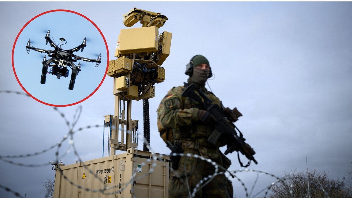 Niemcy: drony nad bazami, w których szkolą się Ukraińcy. Podejrzana Rosja
