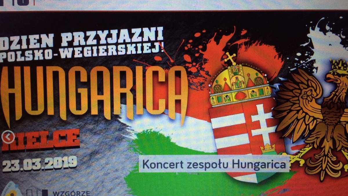 Kielce: Zamieszanie z koncertem Hungaricy. Odbędzie się w innym miejscu?