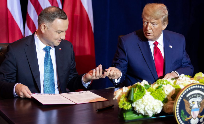 Duda i Trump podpisali wspólną deklarację