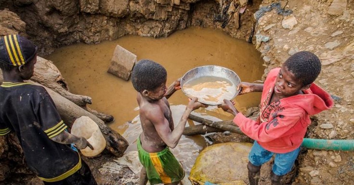 How children in Ghana as young as 5 risk their lives working in mines