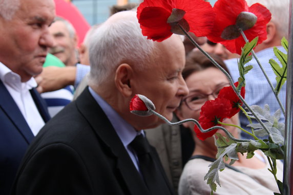 Jarosław Kaczyński w Stawiskach