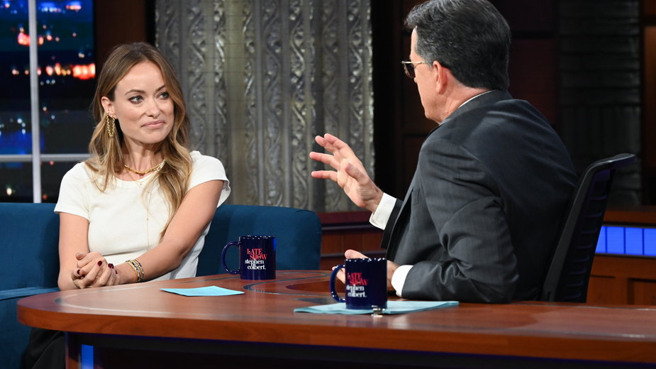 Olivia Wilde w programie "The Late Show with Stephen Colbert"