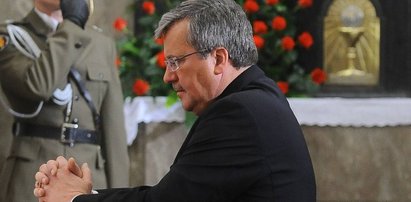 Komorowski modli się za Hiszpanów