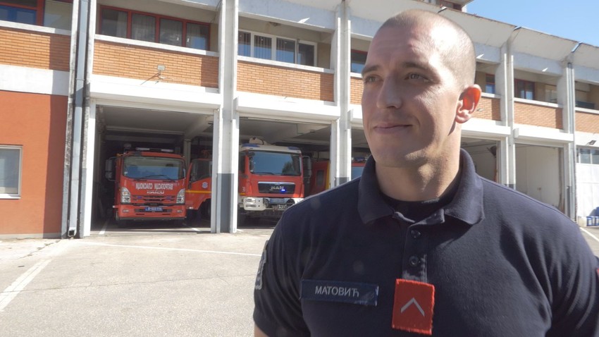 Nikola Matović vatrogasac