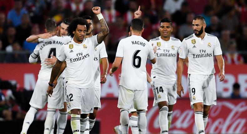 Real Madrid team (dailypost)