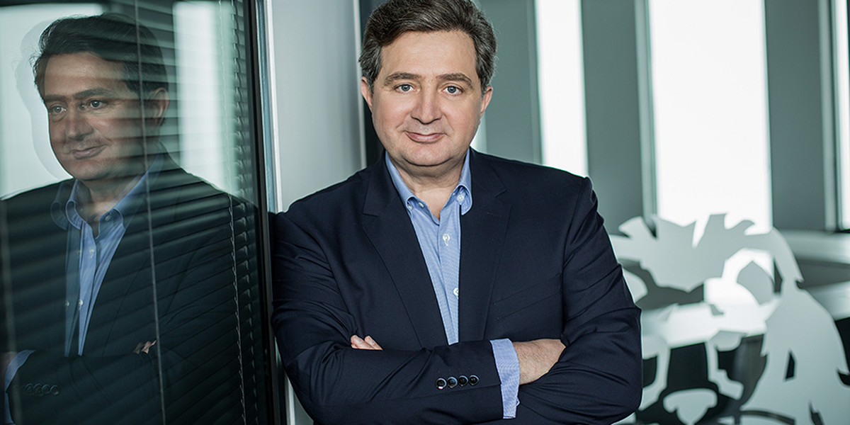 Brunon-Bartkiewicz, prezes banku ING Bank Ślaski