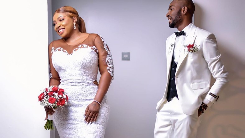 Surprise, surprise as Anita Joseph has shared photos from her wedding to Michael Fisayo aka MC Fish on Instagram page. [Instagram/AnitaJoseph8]