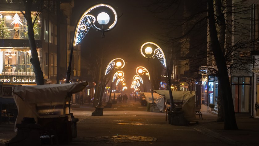 Opuszczone miejsca. Brak turystów