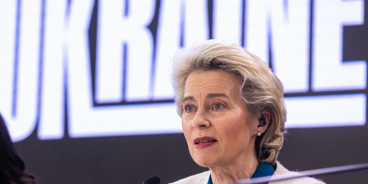 Szefowa KE Ursula von der Leyen.