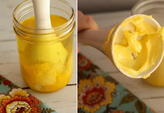 Domowy majonez w 10 (!) sekund: w słoiku i blenderem