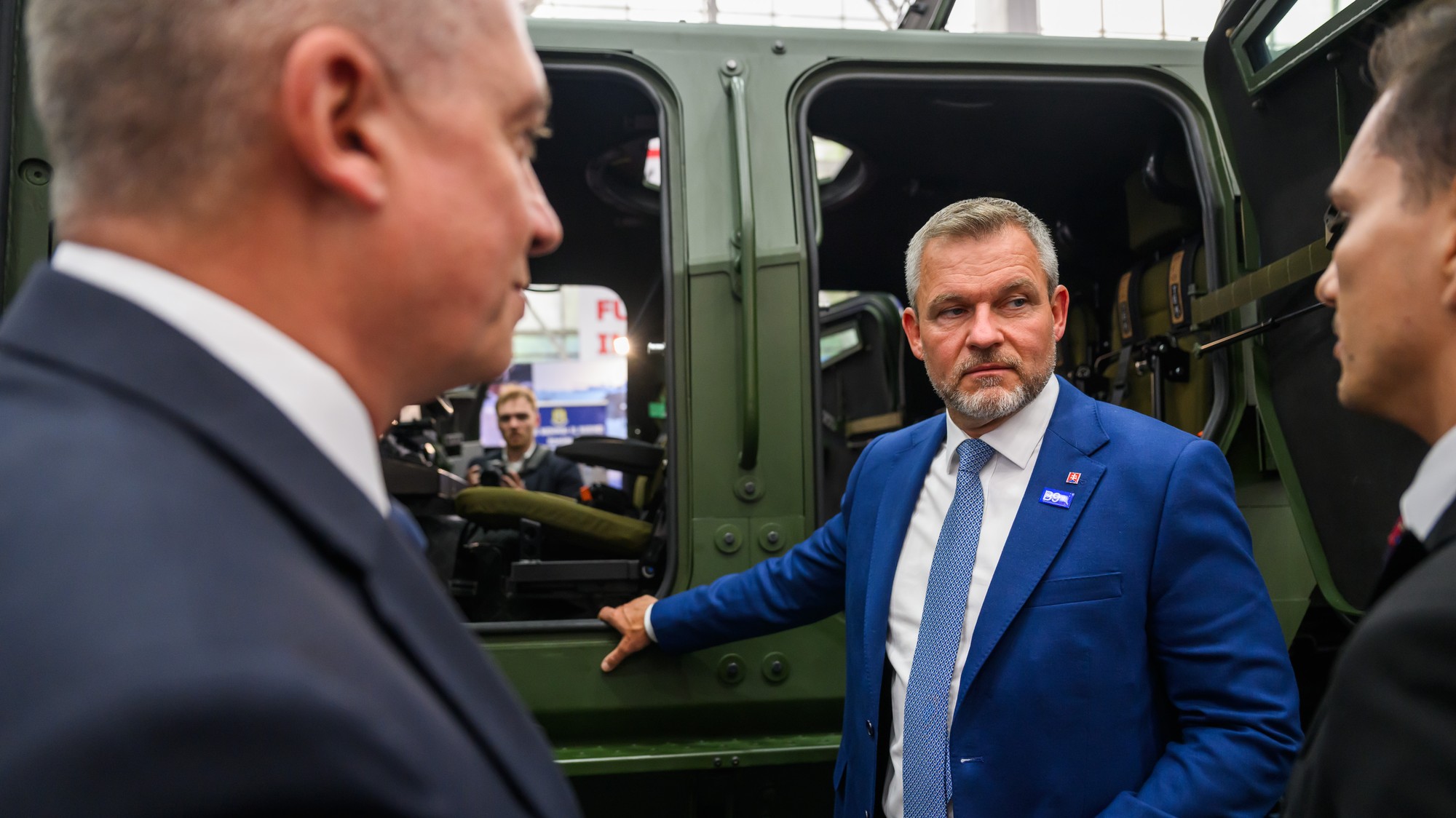 Prezident SR Peter Pellegrini na návšteve Rumunska.