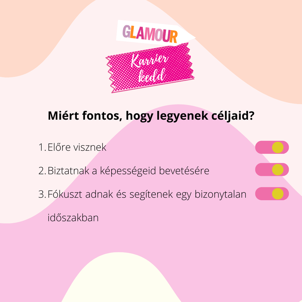 A siker titka, hogy célokat tűzz ki, és folyamatosan mérd is őket