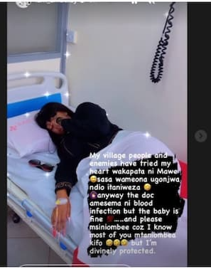 Amber Ray hospitalized, gives update on her health