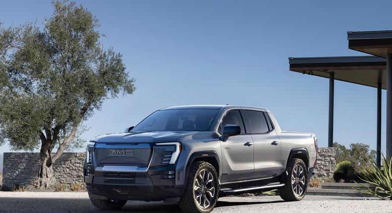 GMC increased the range for its new Sierra Denali electric pickup to 440 miles.GMC