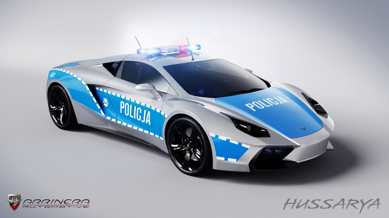 Arrinera Hussarya w polskiej drogówce