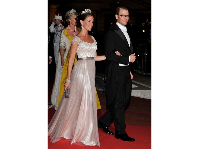 Duńska księżniczka Marie z księciem Danielem ze Szwecji