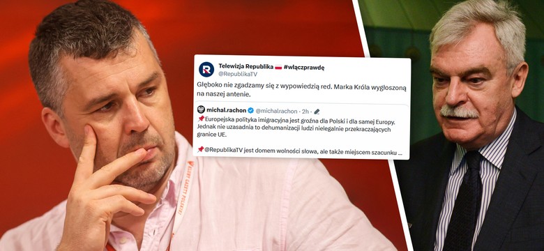 Skandaliczne słowa Marka Króla o migrantach. Jest oświadczenie stacji